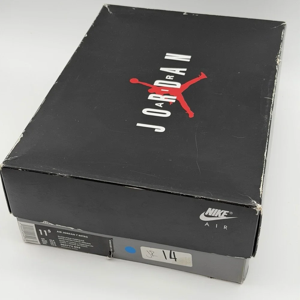 Jordan 7 Retro Ray Allen Bucks Away 304775-053 Size 11.5 Clean!‎ With OG Box